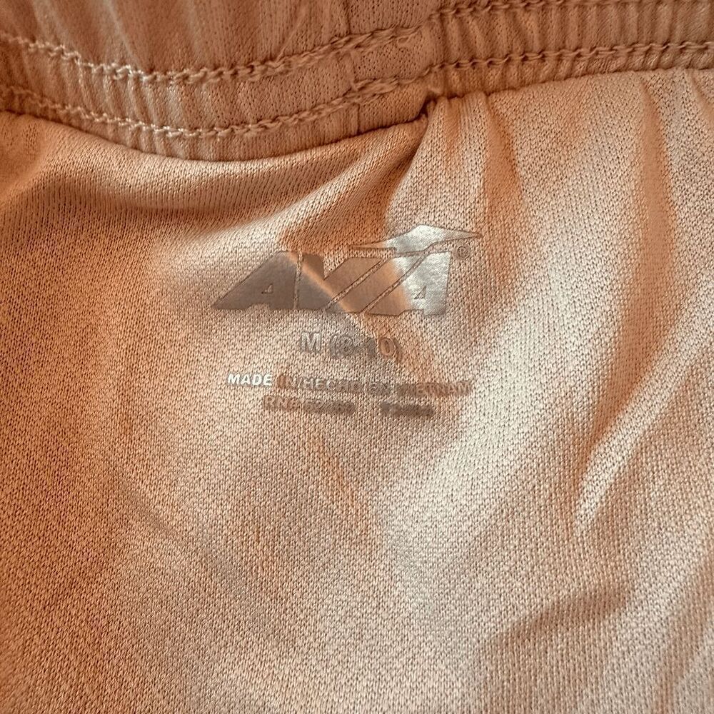 Avia Shorts M 8-10 Tempo Run Beige Drawstring Elastic Waistband Pocket Outdoors - Picture 4 of 6